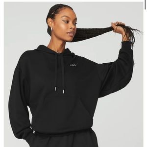 ALO BLACK ACCOLADE HOODIE